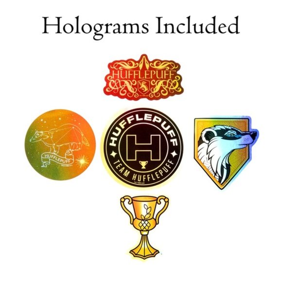 Harry Potter Hufflepuff Waterproof & UV Resistant Vinyl Stickers Decals - Picture 4 of 13